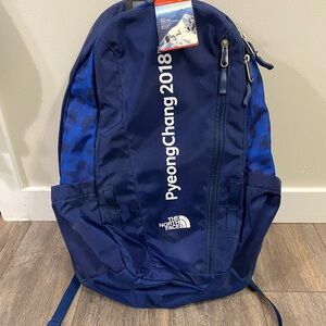 The North Face Blue Backpack - PyeongChang 2018 Edition